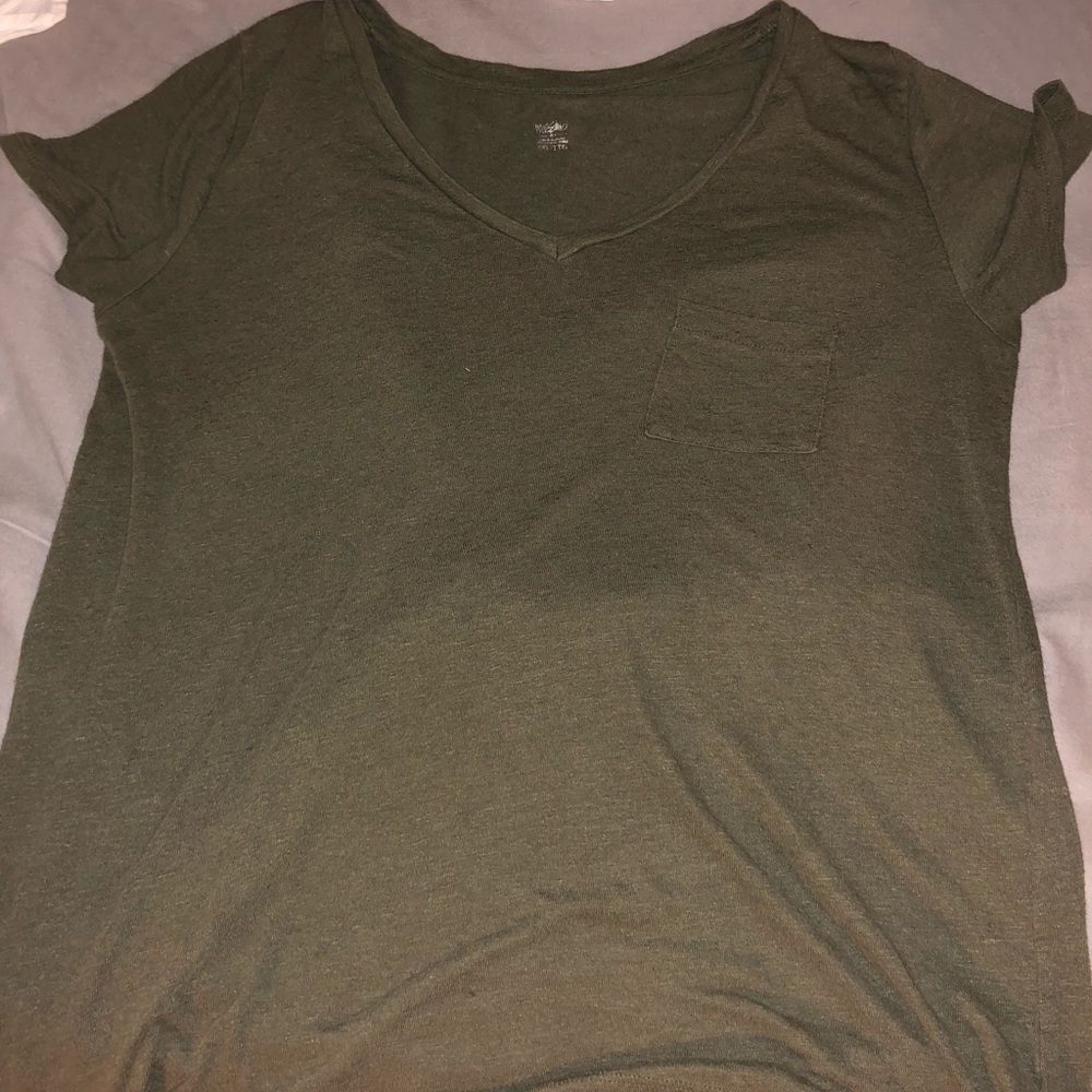 Army green t shirt
